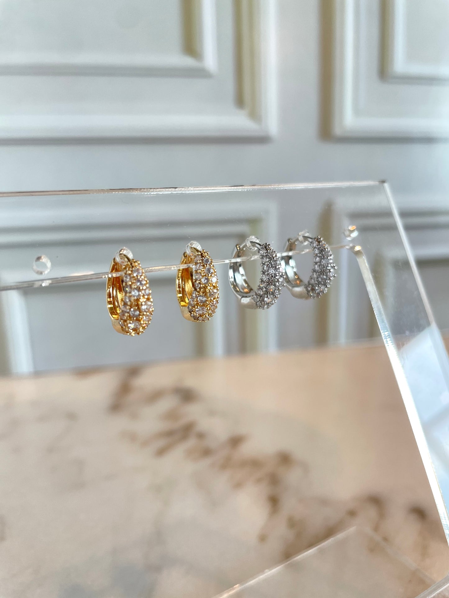 SHINY EARRINGS