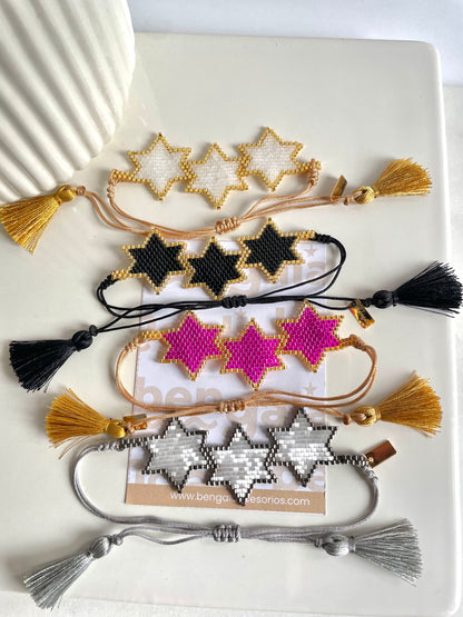 TRIPLE STAR MIYUKI BRACELET